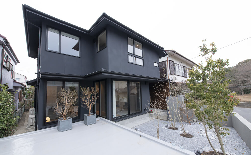 スタイリッシュな外観