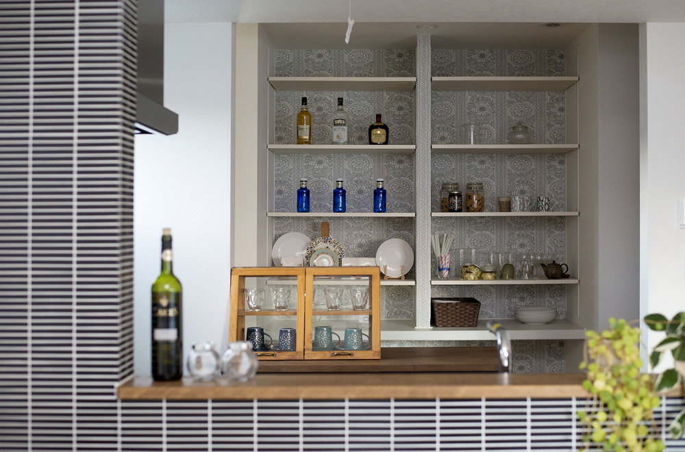 おしゃれさと機能性を両立したキッチン